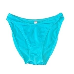 Victoria’s Secret’s-High Waisted Turquoise Bikini Swimsuit Bottoms Size S